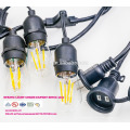 SL-17 guirlande lumineuse E26 E 27 S 14 avec cordon d&#39;alimentation certifié UL et prise LED BULBS